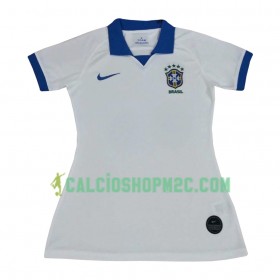Brasile Donna Maglia Trasferta Copa América 2019 Manica Corta